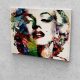 Marilyn Monroe festés számok alapján kreatív készlet 30x40